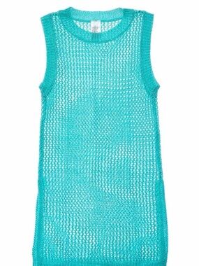 Girls BEACH LINGO CROCHET COVER-UP DRESS small 6/7